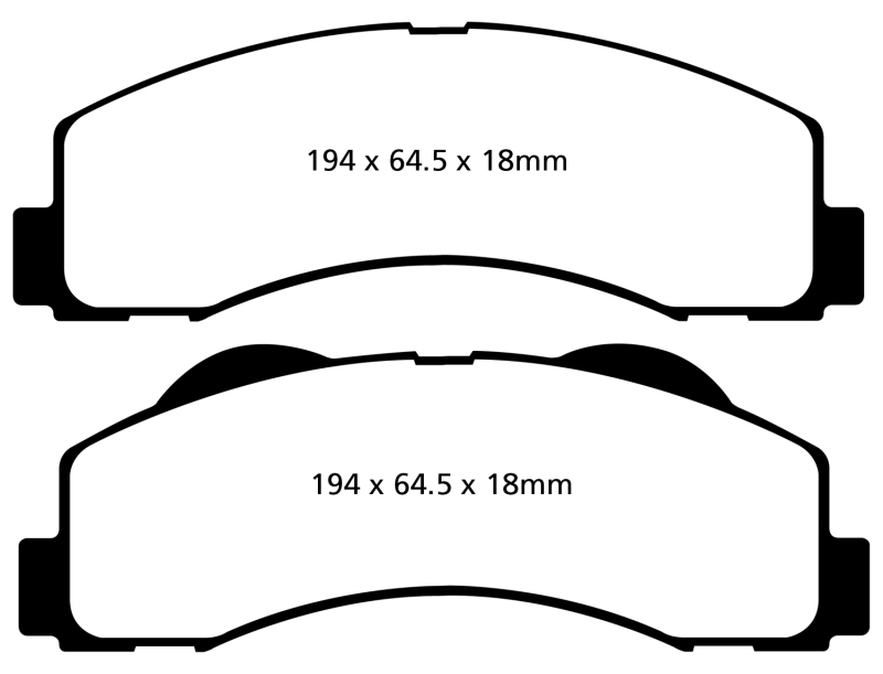 EBC S3 Brake Pad and Rotor Kit (1x ebcGD7462, 1x ebcDP61855) thumbnail 4