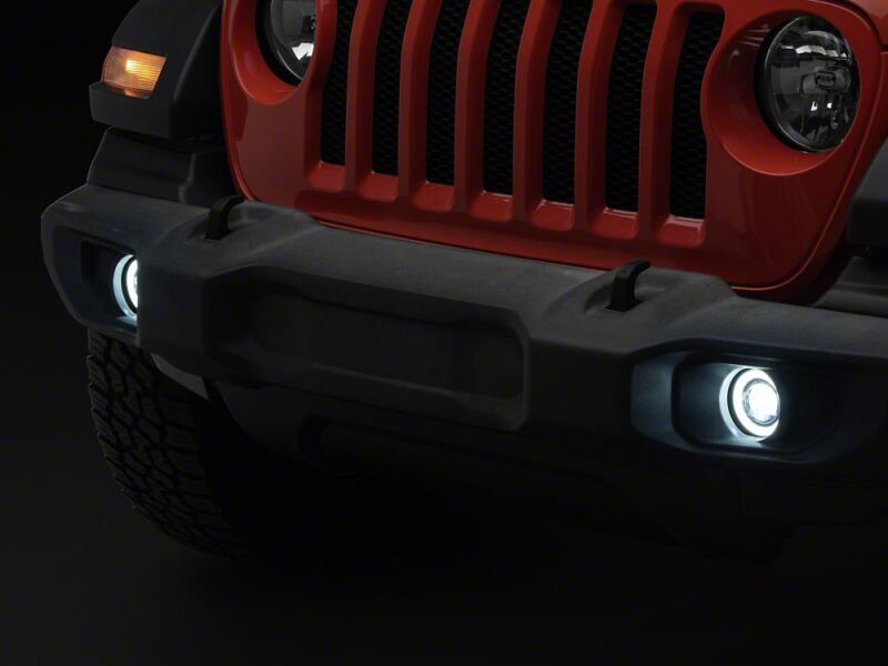 Raxiom 18-26 Jeep Wrangler JL LED Fog Lights with Amber Turn Signal thumbnail 8