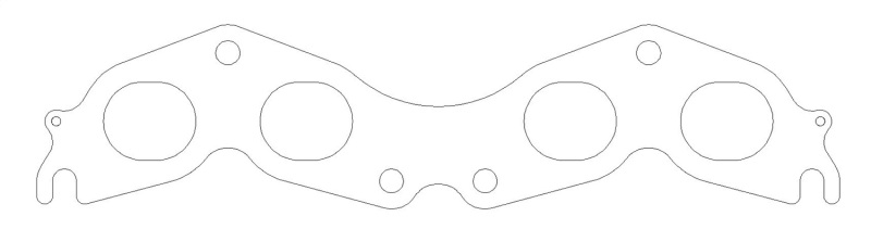 Cometic Toyota 3S-GTE/5SFE 89-97 .030 inch MLS Exhaust Gasket 1.690 inch X 1.415 inch Port thumbnail 3