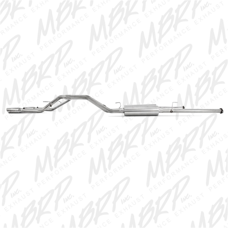 MBRP 2009-2010 Toyota Tundra 5.7L EC-Std. & SB/CC-SB Cat Back Dual Split Rear thumbnail 6
