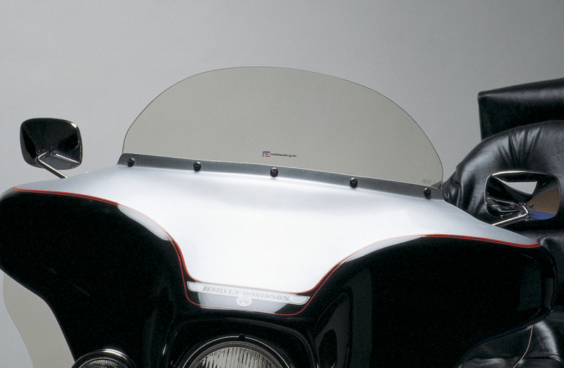 National Cycle 69-85 Harley-Davidson FLH 4/5 Speed w/Fairing Chopped 7 in. Windshield-Tinted
