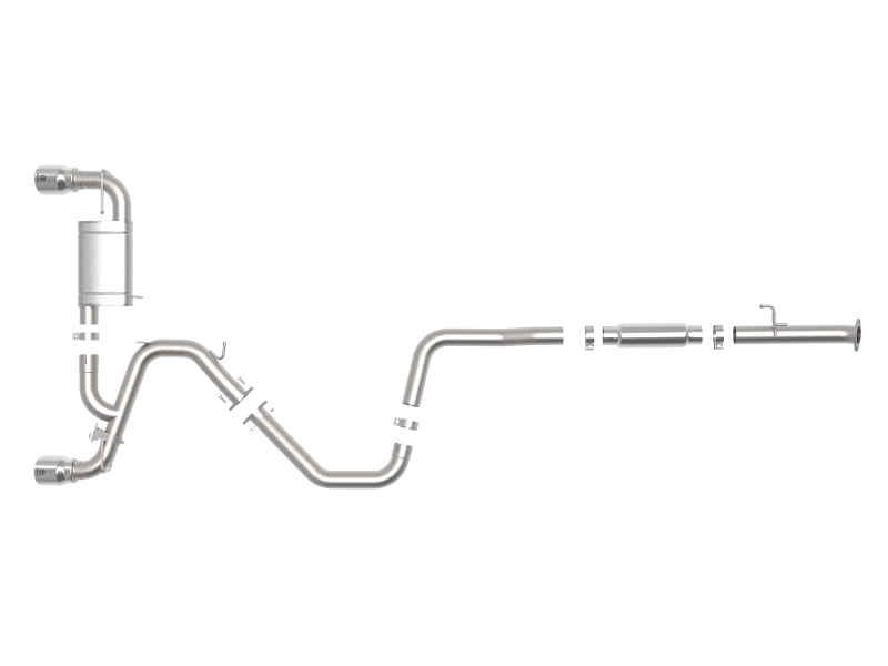 aFe Hyundai Veloster N 21-22 L4-2.0L (t) Takeda Cat-Back Exhaust System- Polished Tips thumbnail 7