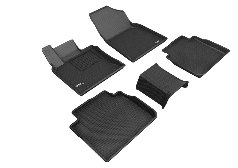 3D MAXpider 19-22 Toyota Avalon Gasoline Kagu Black Full Set thumbnail 3