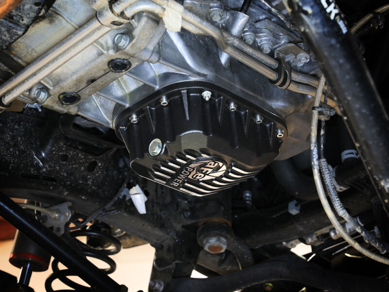aFe POWER Pro Series Engine Oil Pan Black w/ Machined Fins Jeep Wrangler (JL)/Gladiator 18-25 V6 thumbnail 5