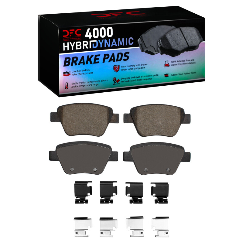 DFC HybriDynamic Brake Pads Hrdwr Kit