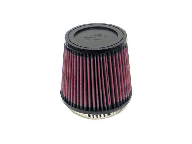 K&N Filter Universal Rubber Filter 3.75in Flange ID / 5.375in Base OD / 4.375in Top OD / 5in Height thumbnail 2