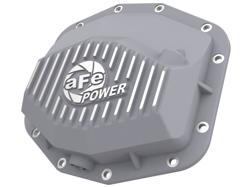 aFe 21-22 RAM 1500 TRX HEMI V8 6.2L(sc) Street Series Rear Differential Cover Raw w/ Machined Fins thumbnail 2