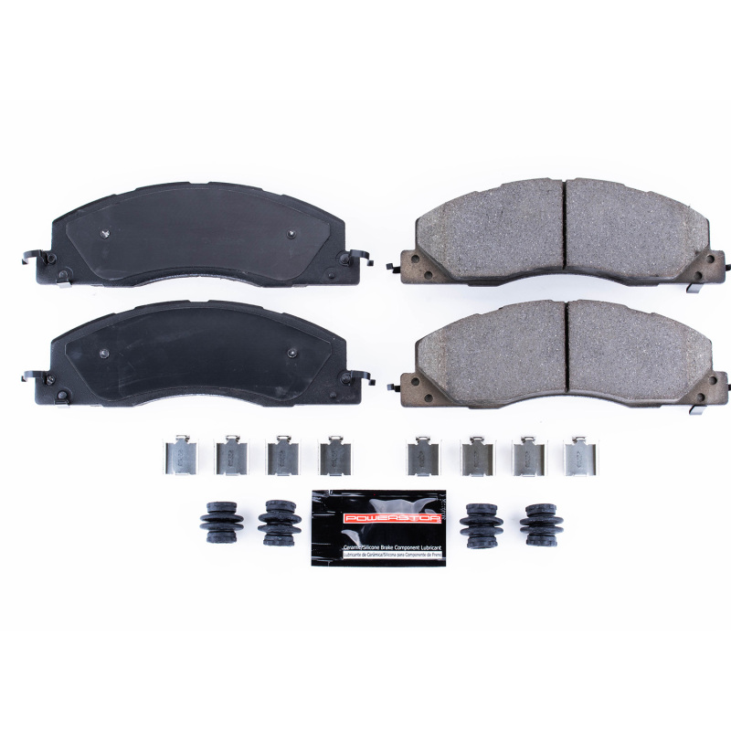 Power Stop 11-18 Ram 3500 Front Z23 Coated Brake Kit (1x psbZ23-1399, 2x psbAR8373EVC) thumbnail 2