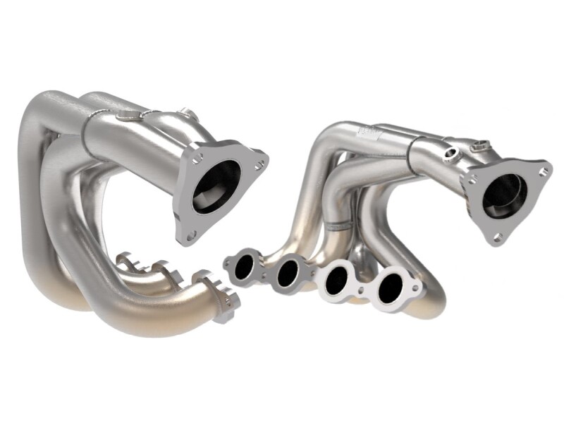 aFe Twisted 304SS Header 2020 Chevy Corvette (C8) 6.2L V8 thumbnail 2