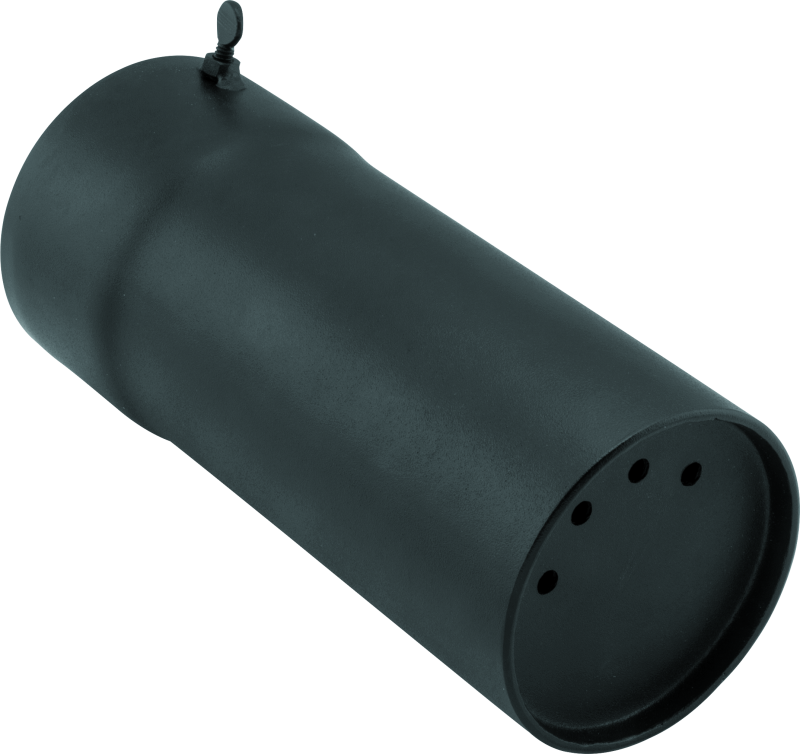 Quadboss Slip-On Steel 4.13 Inch Muffler 157168 Muffler, Hunting End Cap, Steel, Black, 4.125 in. Inlet, 7.125 in. Length, Each thumbnail 3