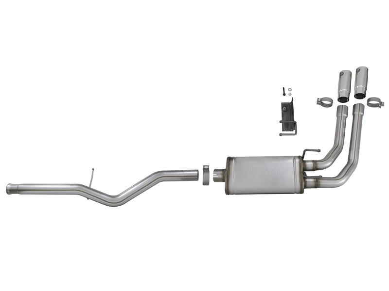 aFe Rebel Series 3in-2.5in 409 SS Cat-Back Exhaust 09-18 GM Silverado/Sierra 1500 V6-4.3L / V8-4.6L thumbnail 8