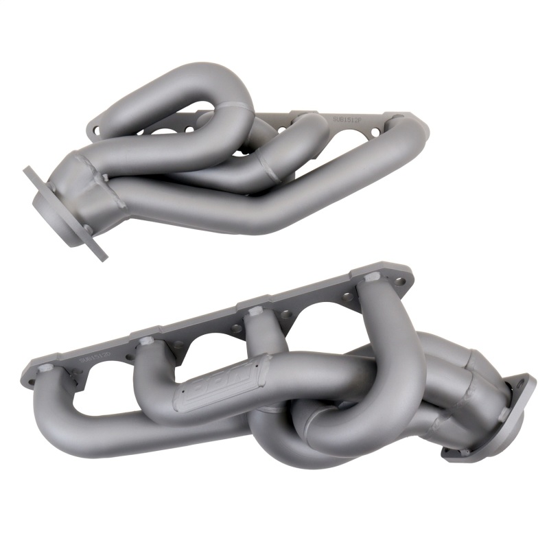 BBK 86-93 Mustang 5.0 Shorty Tuned Length Exhaust Headers - 1-5/8 Titanium Ceramic thumbnail 7