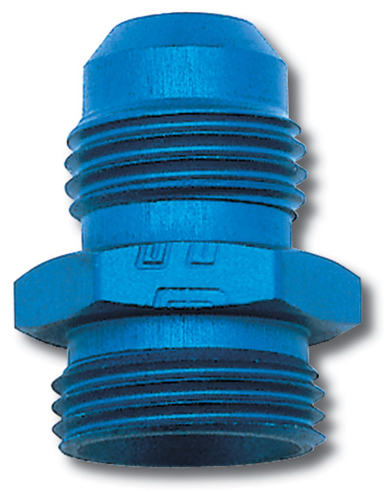 Russell Performance -6 AN Carb Adapter Fitting Blue thumbnail 6