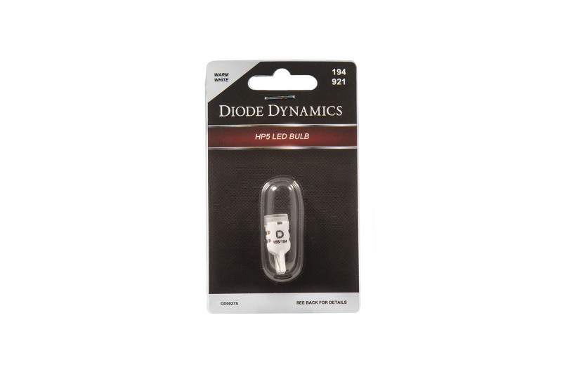 Diode Dynamics 194 LED Bulb HP5 LED Warm - White Short (Single) thumbnail 2