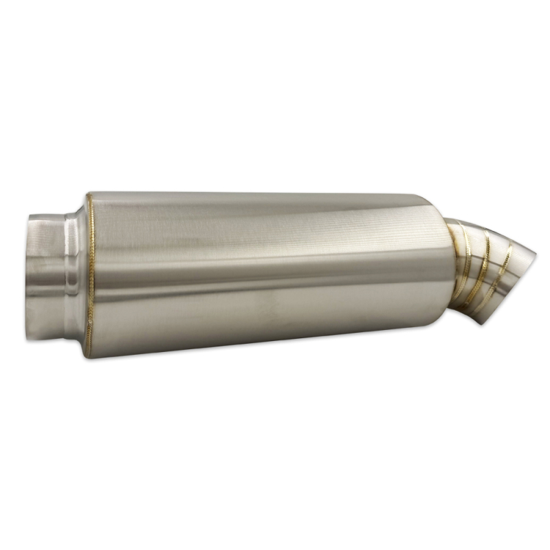 BLOX Racing 3.5in Street Muffler With Turndown Tip