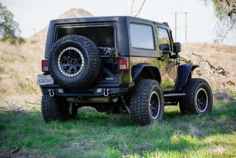 DV8 Offroad 07-18 Jeep Wrangler (JK) Tire Carrier for MTO Bumper thumbnail 7