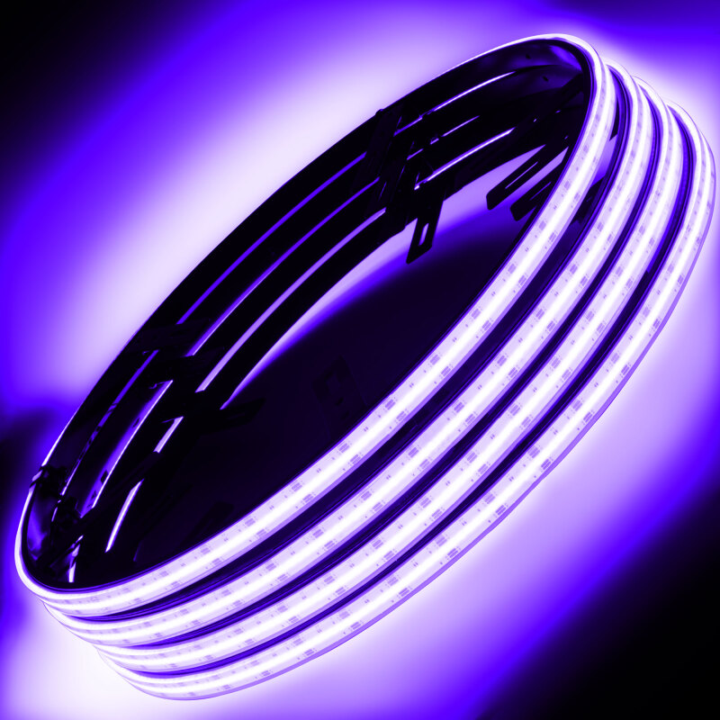 ORACLE Lighting LED Illuminated Wheel Rings 16.5in PLASMA ColorSHIFT w/BC2 Bluetooth Controller thumbnail 9