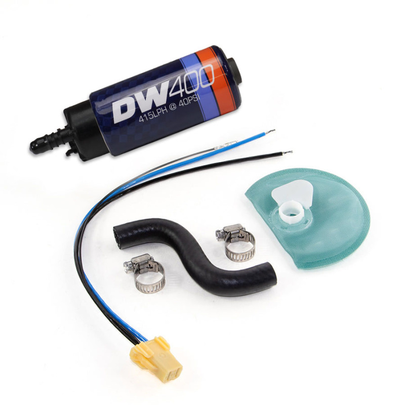DeatschWerks 415LPH DW400 In-Tank Fuel Pump w/ 9-1044 Install Kit 85-97 Ford Mustang Cobra thumbnail 3