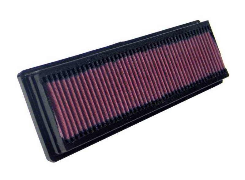 K&N Replacement Panel Filter for Peugeot / Citroen 13in O/S Length x 4in O/S Width x 1.125in Height thumbnail 2
