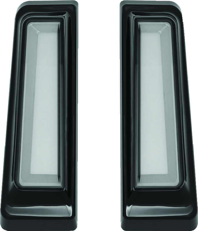 Kuryakyn Tracer L.E.D. Inserts For Saddlebag Supports Black