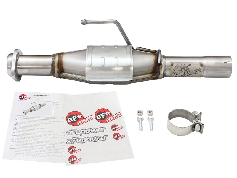 aFe Power Direct Fit Catalytic Converter Replacements Rear 04-06 Jeep Wrangler (TJ/LJ) I6-4.0L thumbnail 8