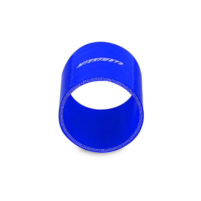 Mishimoto 3.0 Inch Blue Straight Coupler thumbnail 4
