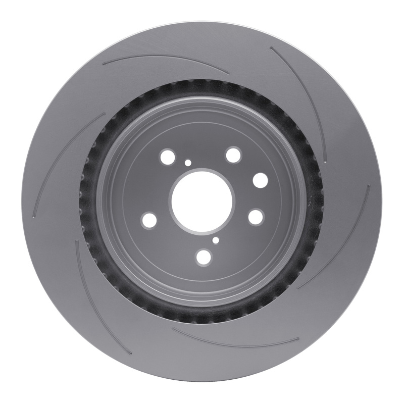 DFC 15-22 Lexus RC F Left Rear GeoSPEC Coated Rotor - Slotted thumbnail 3