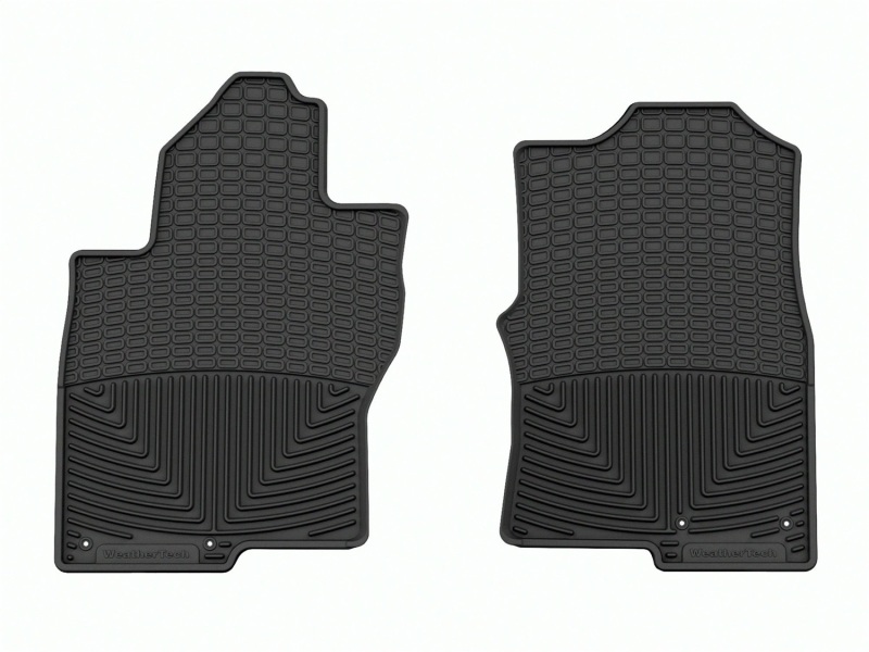 WT Rubber Mats - Front - Blk