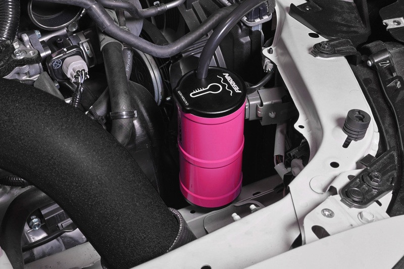 PERRIN 02-26 Subaru WRX / 04-21 STI / 13-26 BRZ/GR86/FRS/86 Coolant Overflow Tank - Hyper Pink thumbnail 6