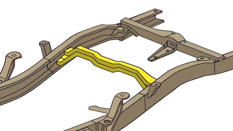 Rust Buster Fuel Tank Crossmember thumbnail 9