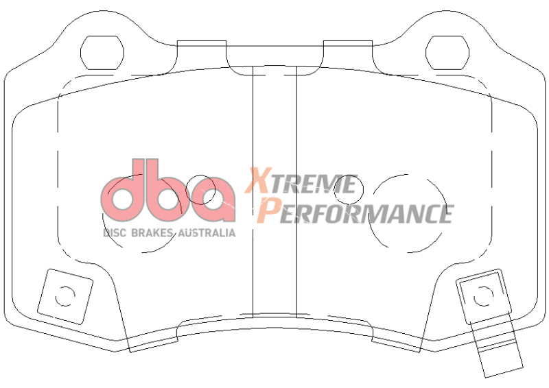 DBA 08-15 Dodge Challenger SRT-8 Rear Level 3 Rotor & Pad Kit (1x dbaDB2260XP, 2x dbaDBA2445X) thumbnail 6