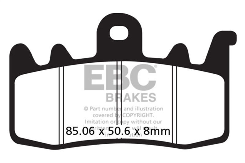 EBC Semi-Sint Vee Brake Pads