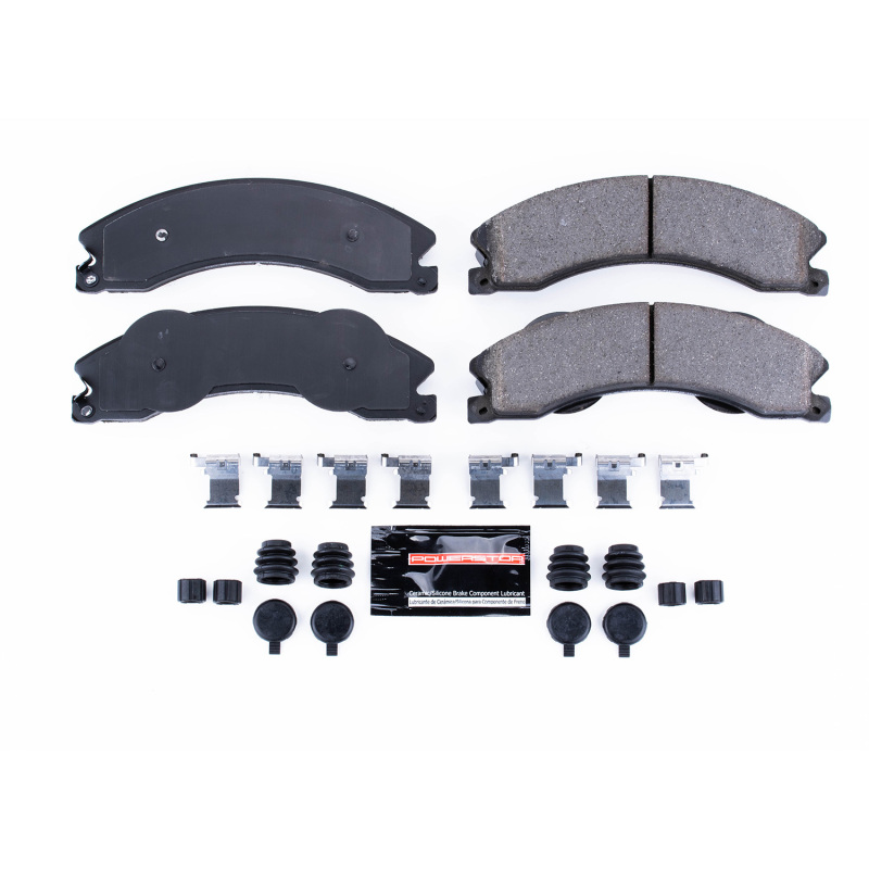 Power Stop 09-19 GMC Savana 4500 Rear Z23 Coated Brake Kit (2x psbAR82151EVC, 1x psbZ23-1411) thumbnail 2