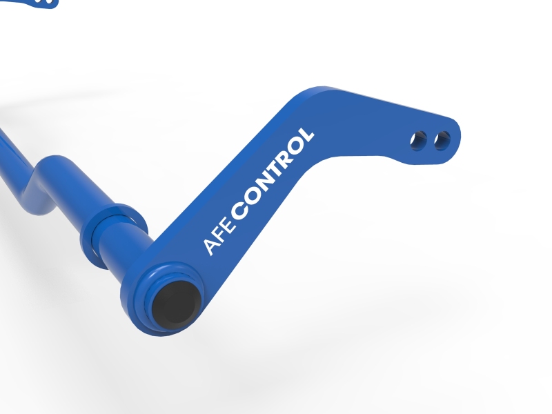 aFe 15-19 Volkswagen Golf R (MK7) L4-2.0L (t) CONTROL Series Rear Sway Bar - Blue thumbnail 9