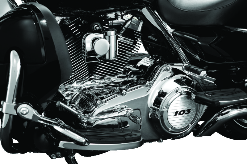 Kuryakyn Inner Primary Covers 8397 Covers, Steel, Chrome, Bolts Included, Harley-Davidson®, Kit thumbnail 6