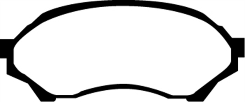 EBC Yellowstuff Brake Pads DP41302R Pads, Yellowstuff, Aramid Fiber, Front, Mazda, Set thumbnail 6