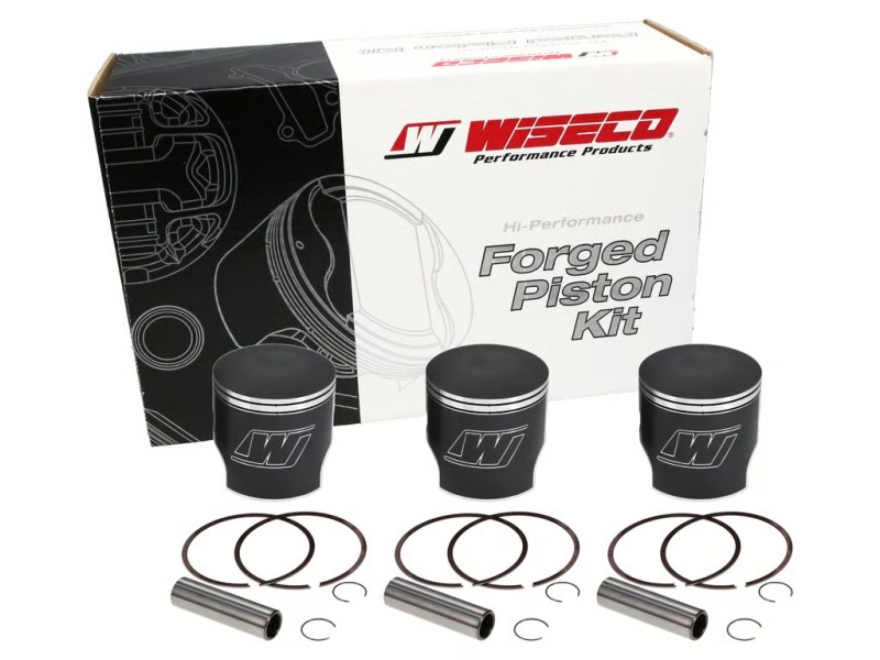 Wiseco 72-75 Kawasaki 750 MACH IV/ H2 Triple Piston Kit thumbnail 4