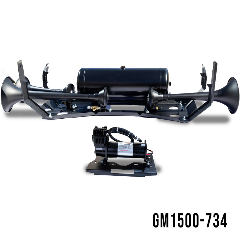 Kleinn 07-13 Chevrolet Silverado/ Sierra Onboard Air System w/ Model 730 Horns thumbnail 6