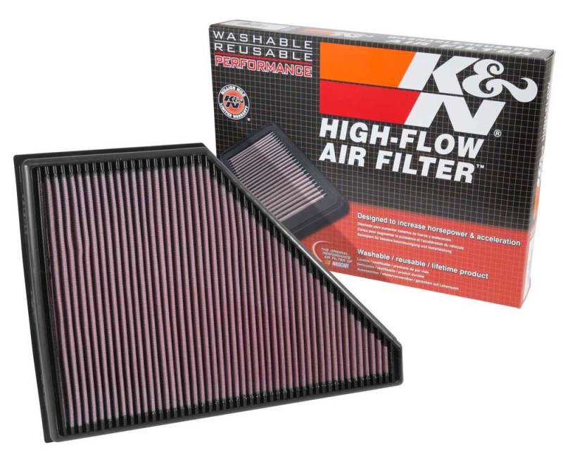 K&N 2017 Cadillac XT5 3.6L V6 F/I Drop In Air Filter thumbnail 7