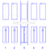 King Engine Bearings KING Main Bearings