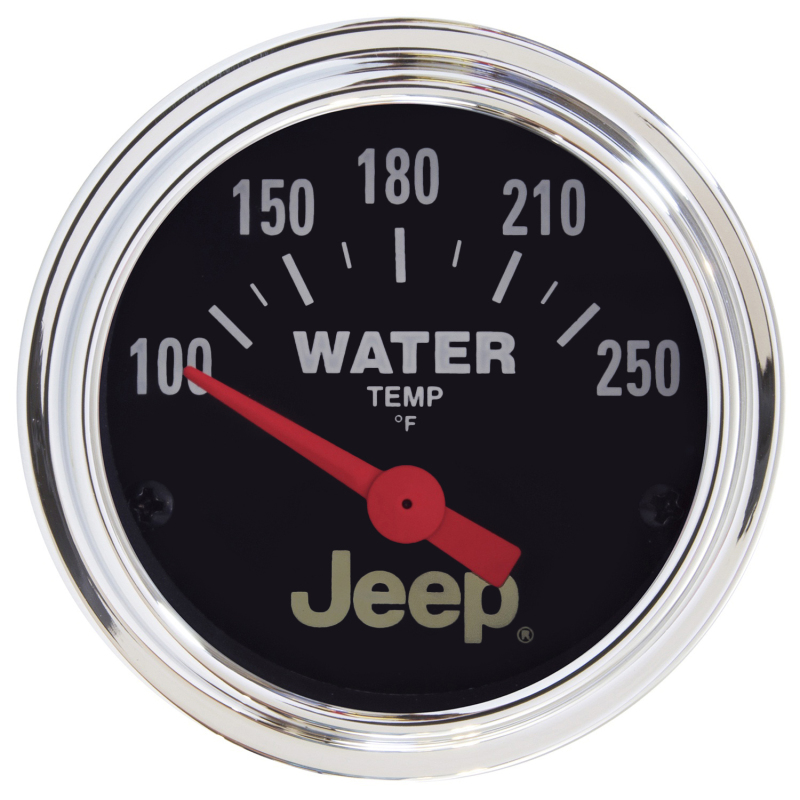 Autometer Jeep 52mm 100-250 Deg F Short Sweep Electronic Water Temperature Gauge thumbnail 4