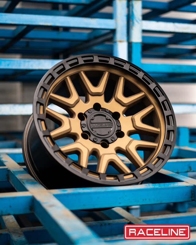 Raceline 953BZ Krank 18x9in / 6x139.7 BP / 18mm Offset / 106.1mm Bore - Bronze Wheel thumbnail 8