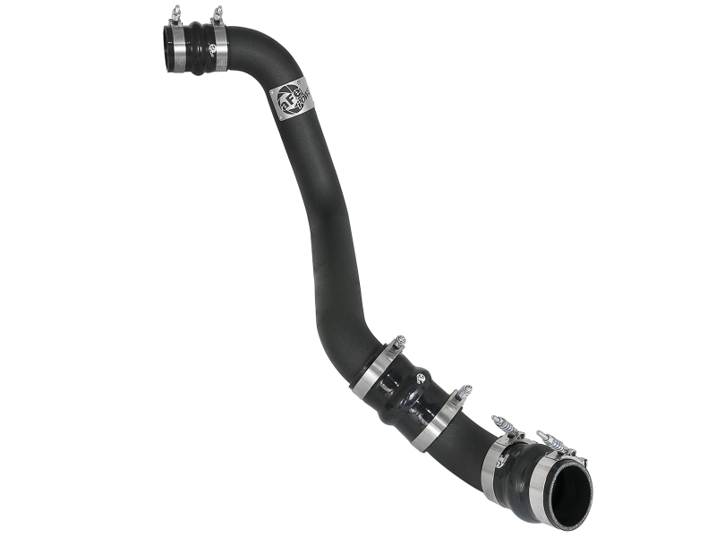 BladeRunner 3 IN Aluminum Hot Charge Pipe Black