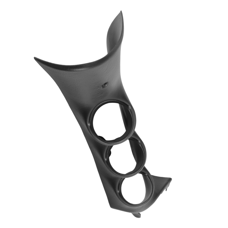 Autometer 07-12 Chevy Silverado/Duramax / 07-12 GMC Sierra/Duramax w/ Speaker Blk Triple Pillar Pod thumbnail 5