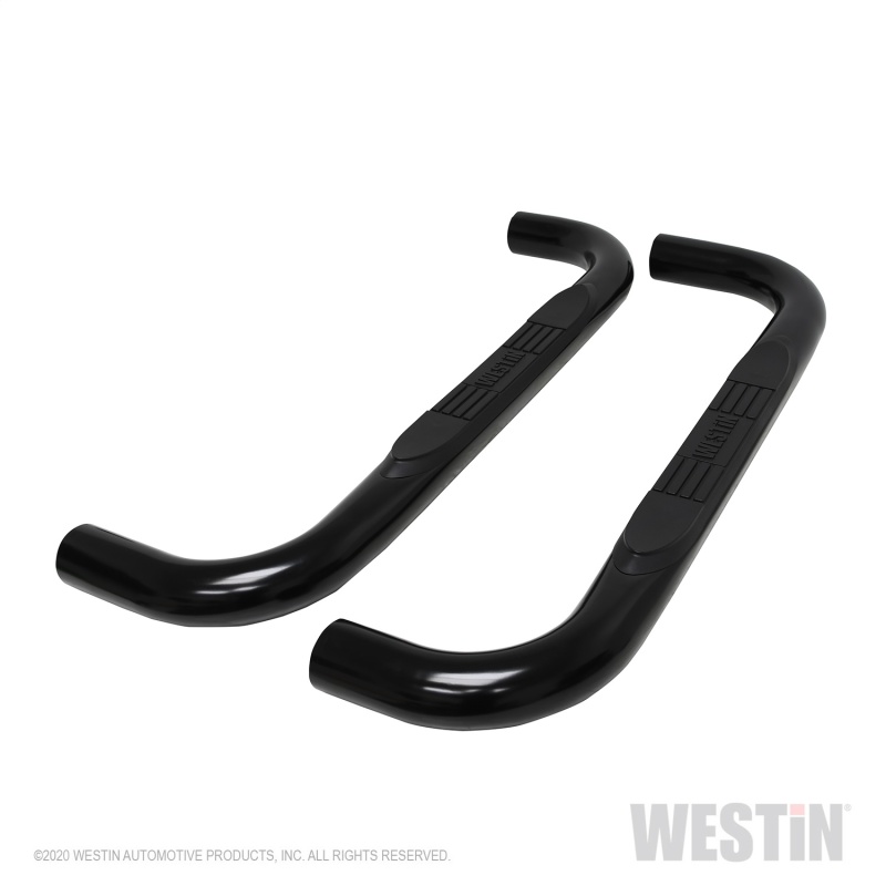 Westin 19-20 Chevy/GMC Silverado/Sierra 1500 Regular Cab E-Series 3 Nerf Step Bars - Black thumbnail 8