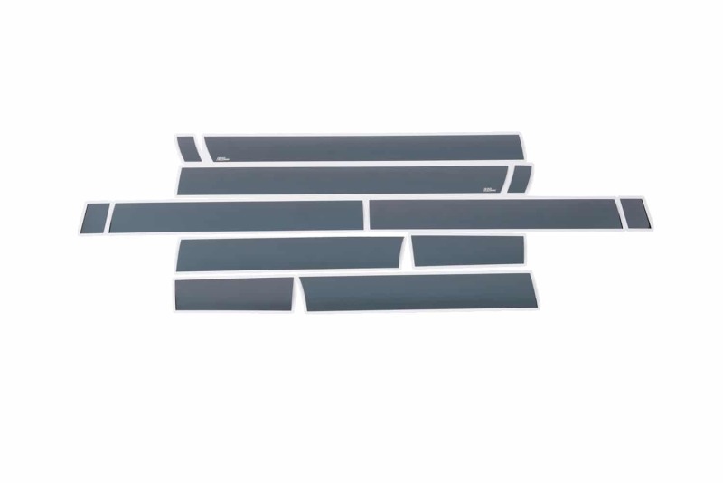 Putco 11-16 Ford SuperDuty - Crew Cab 8ft (12pcs - 6.25in Wide) Black Platinum Rocker Panels thumbnail 3