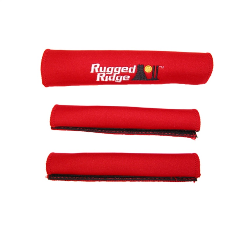 Grab Handle Cover Kit, Neoprene, Red; 87-95 Jeep Wrangler YJ
Grab/Door Handle Cover Kit