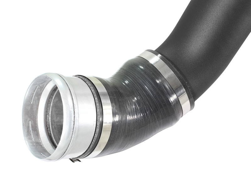 BladeRunner 3-1/2 IN to 3 IN Aluminum Cold Charge Pipe Black