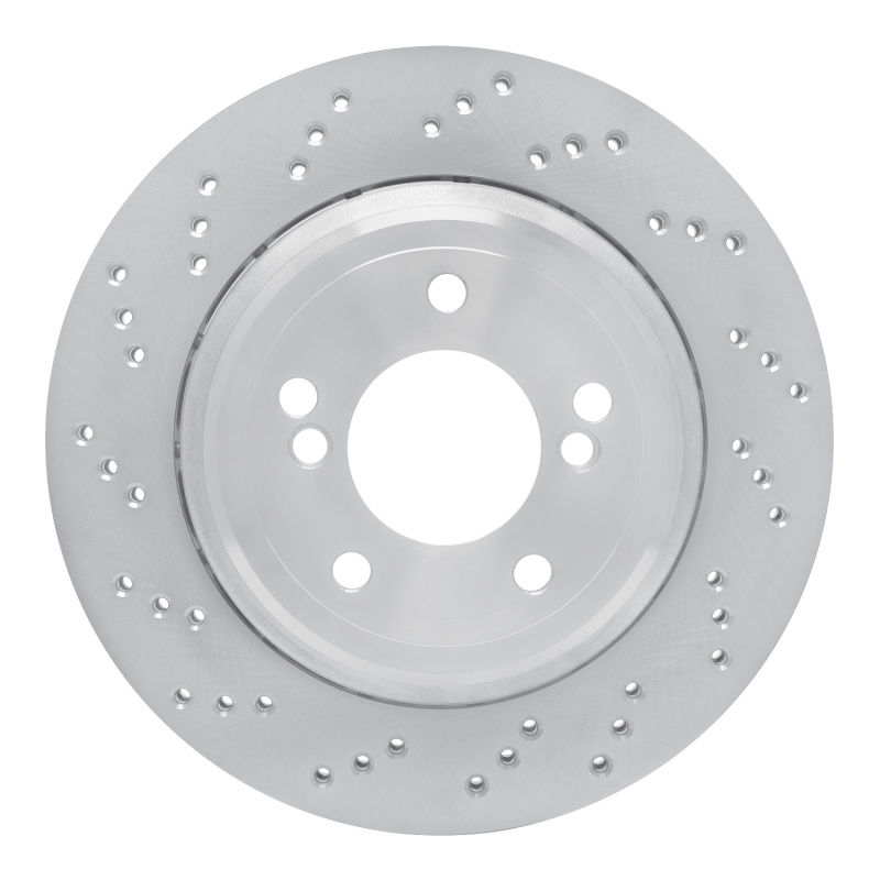 DFC Geomet Coated Rotors - Drilled
