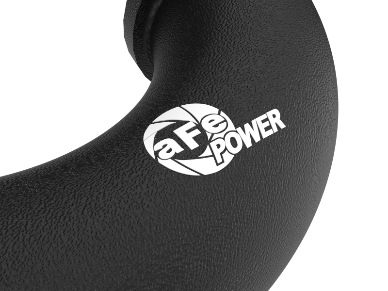 BladeRunner 3 IN Aluminum Hot Charge Pipe Black
